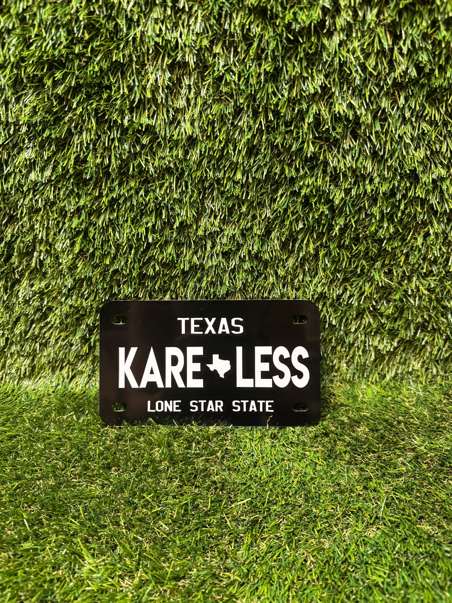 Kareless Motorcycle Plate