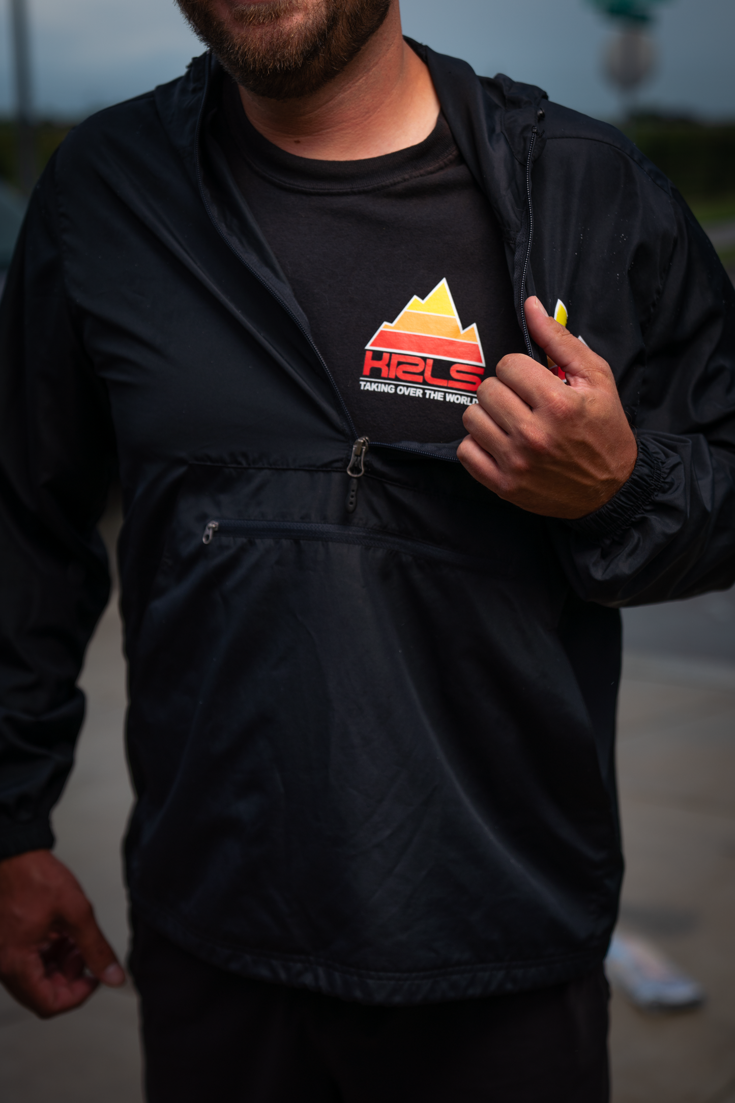 KRLS "Taking Over The World" Windbreaker
