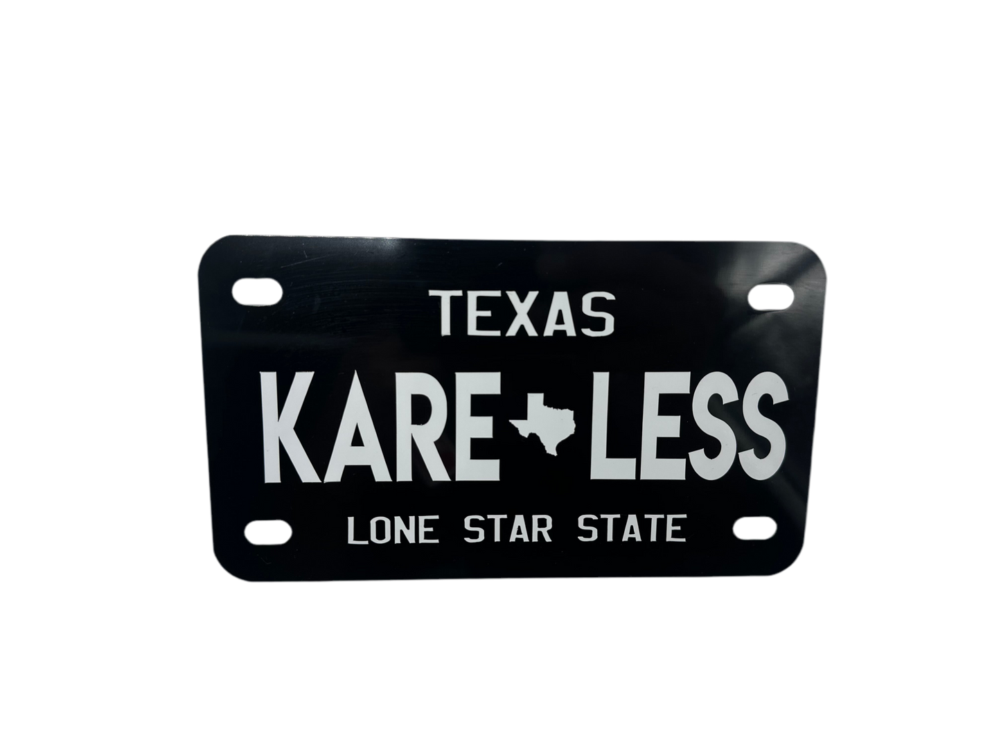 Kareless Motorcycle Plate