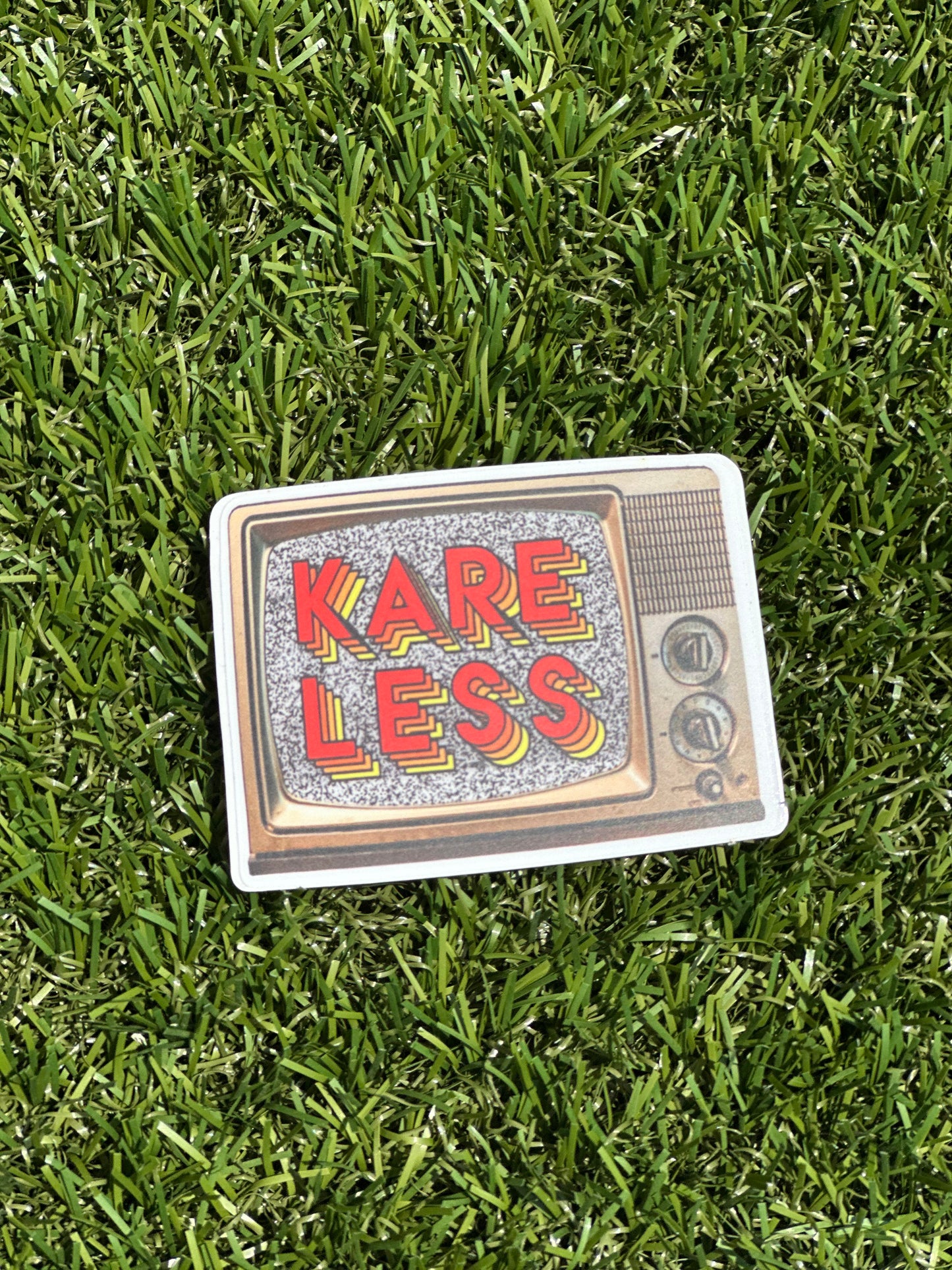 Kareless TV Static Sticker