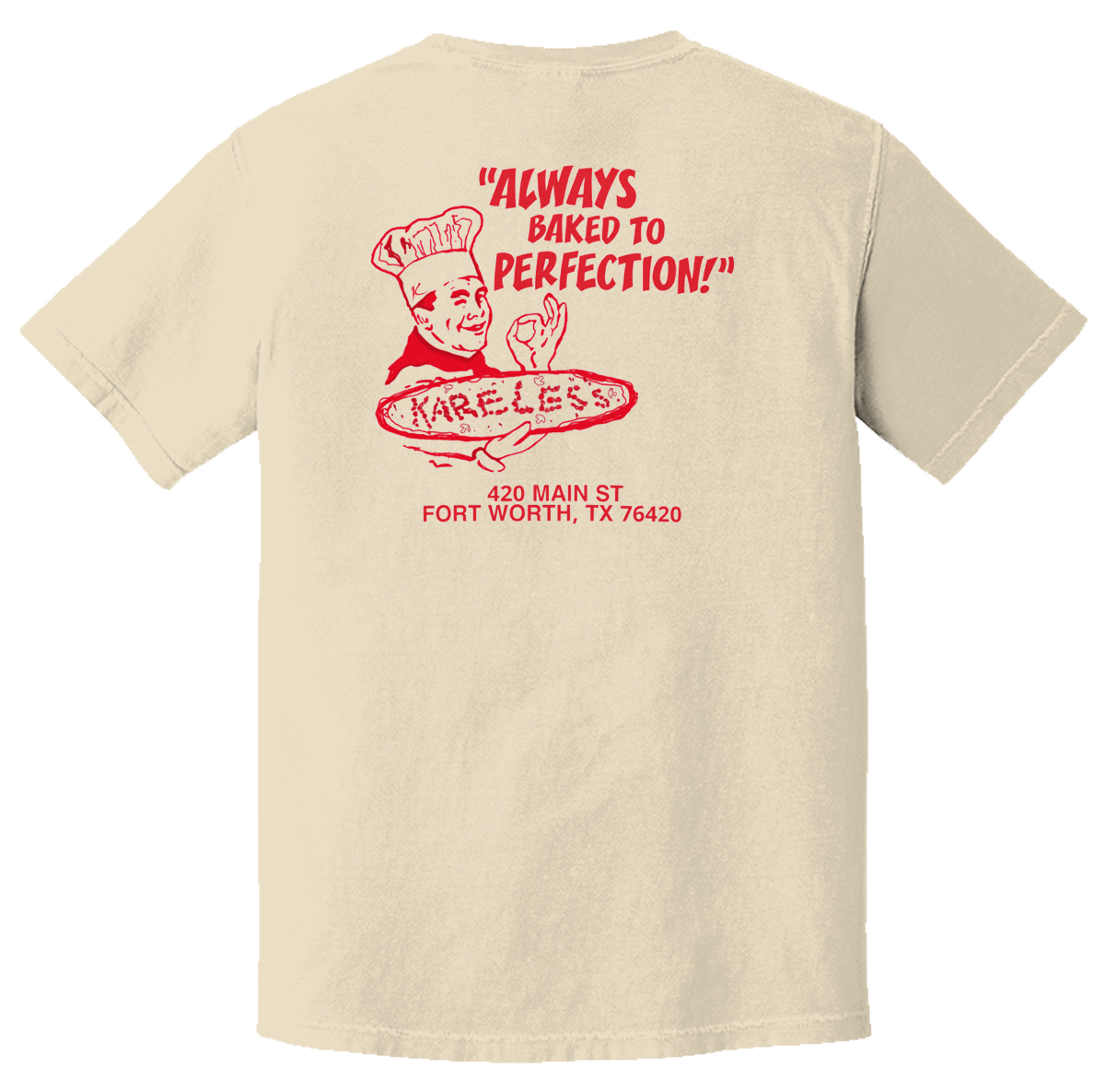 Kareless Pizzeria Tee (3 Colors)