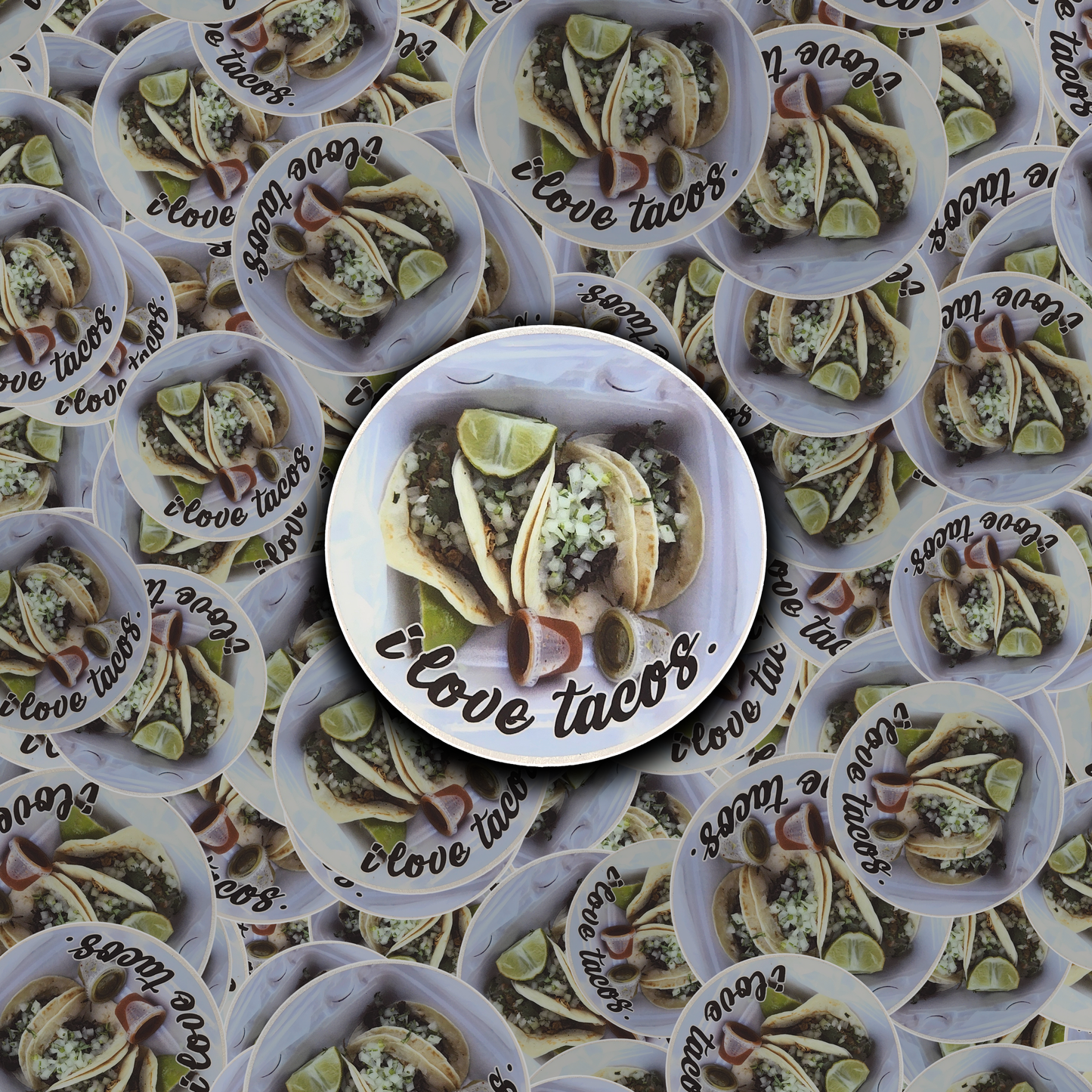 "i love tacos" Sticker