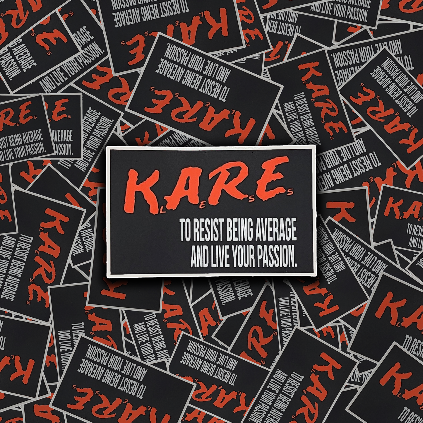 "K.A.R.E." Sticker