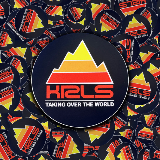 KRLS "Taking Over The World" Sticker