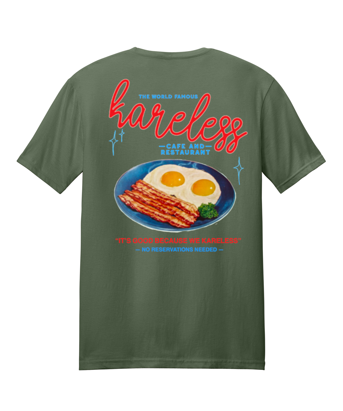 Kareless "Dad's Breakfast" Tee (2 Colors)