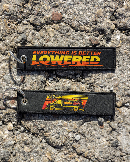 Everything is Better Lowered Key Tag