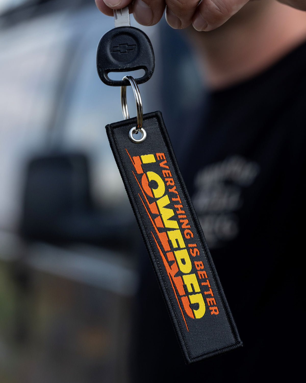 Everything is Better Lowered Key Tag