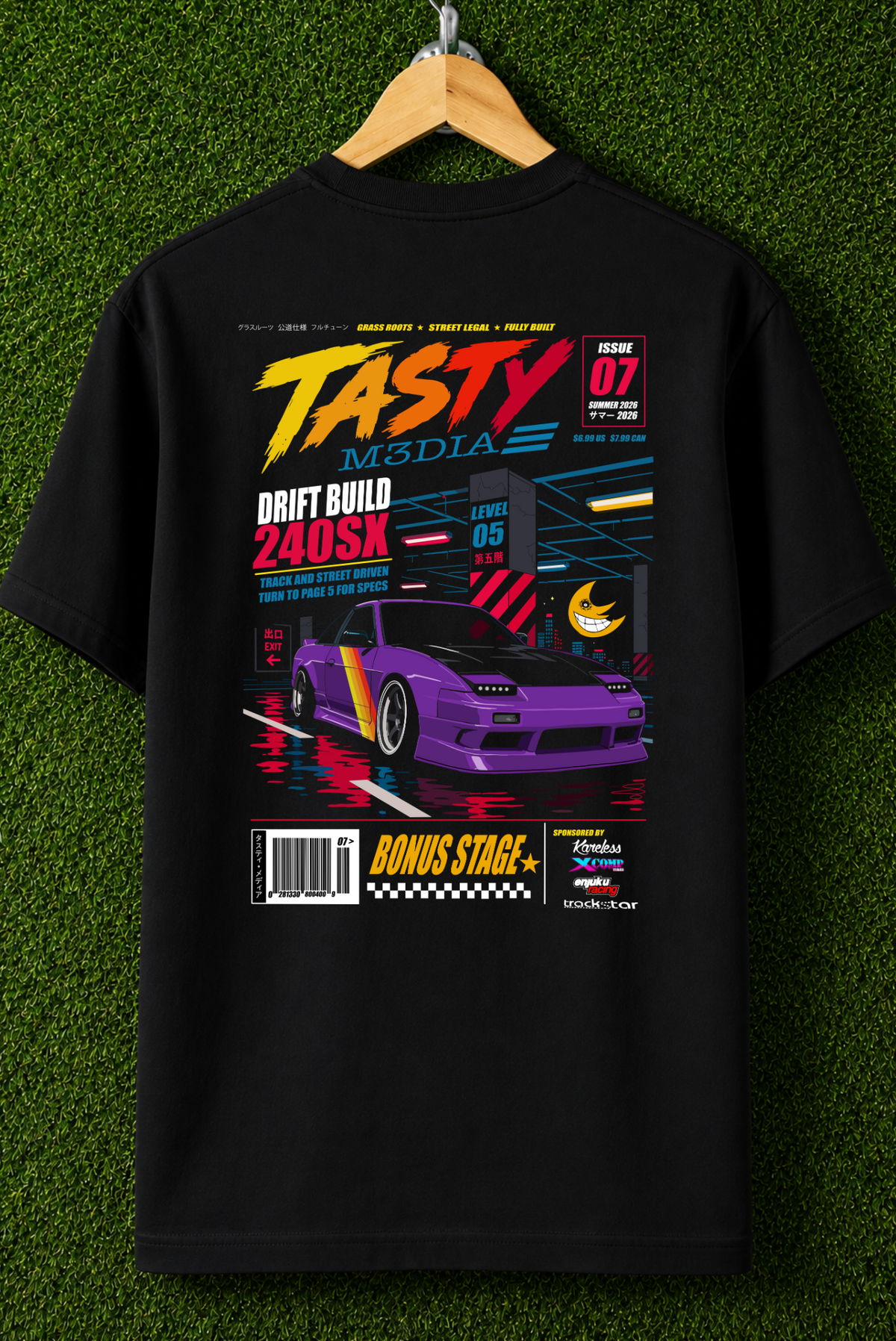 TastyM3dia Bonus Stage 'Underground' Tee