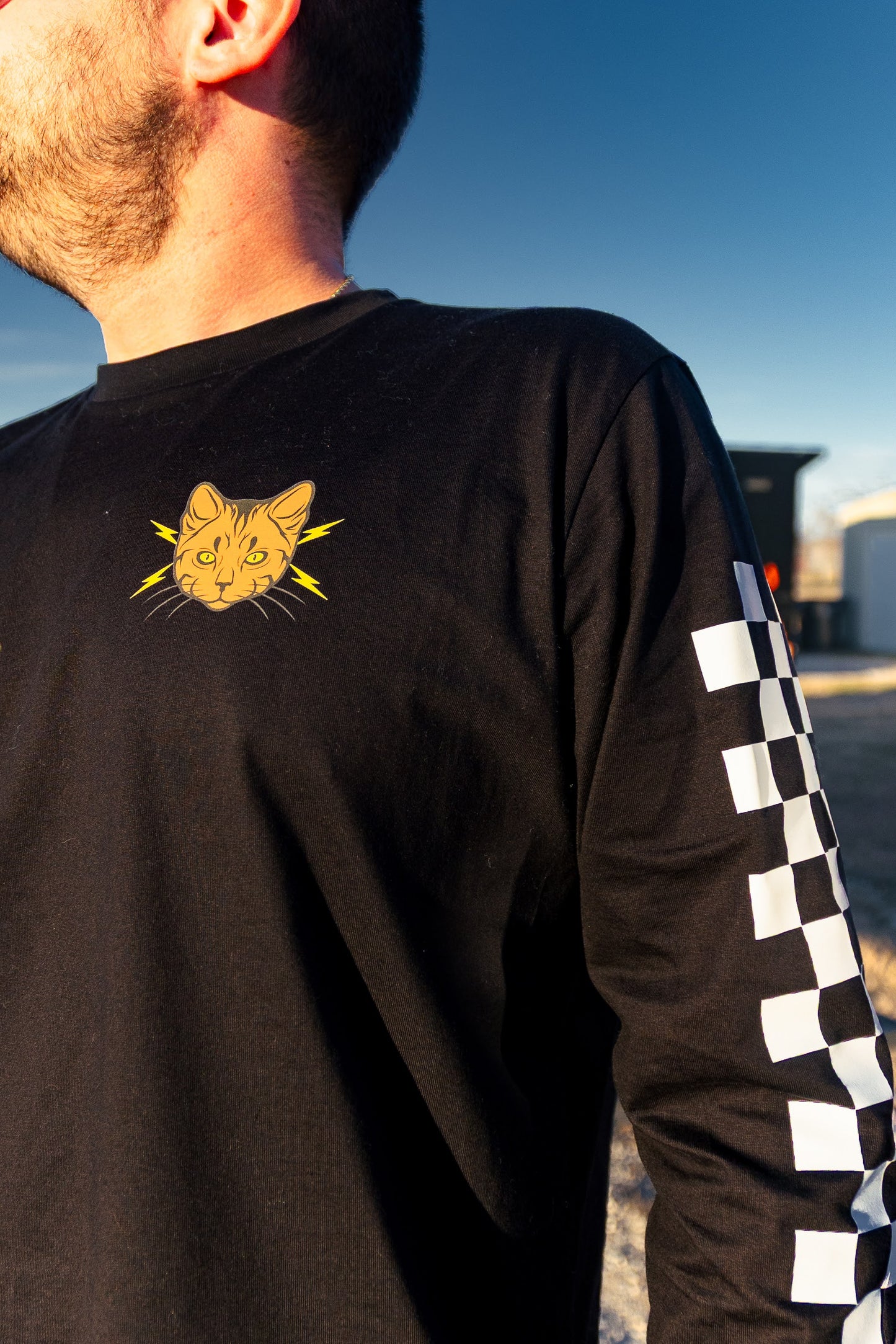 Kareless Racing Cat Long-sleeve