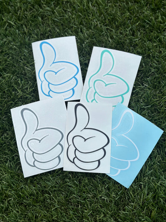 Thumbs Up Vinyl Sticker