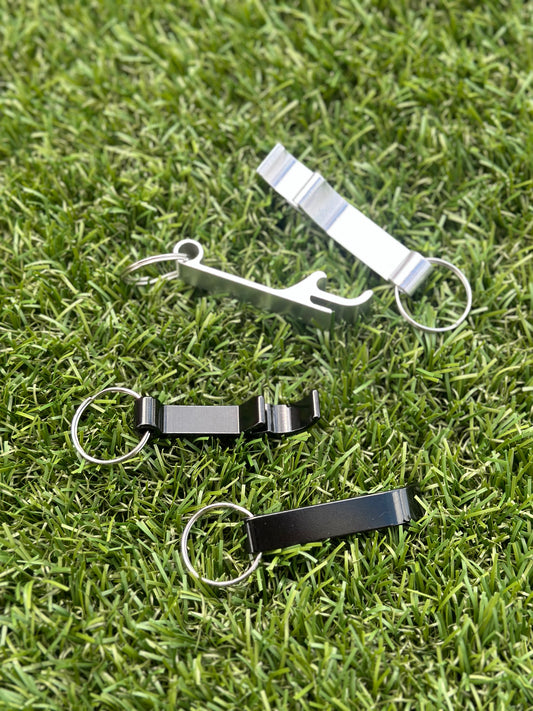 Key Chain Bottle Opener-Perfect with Key Tags and Bar Bags