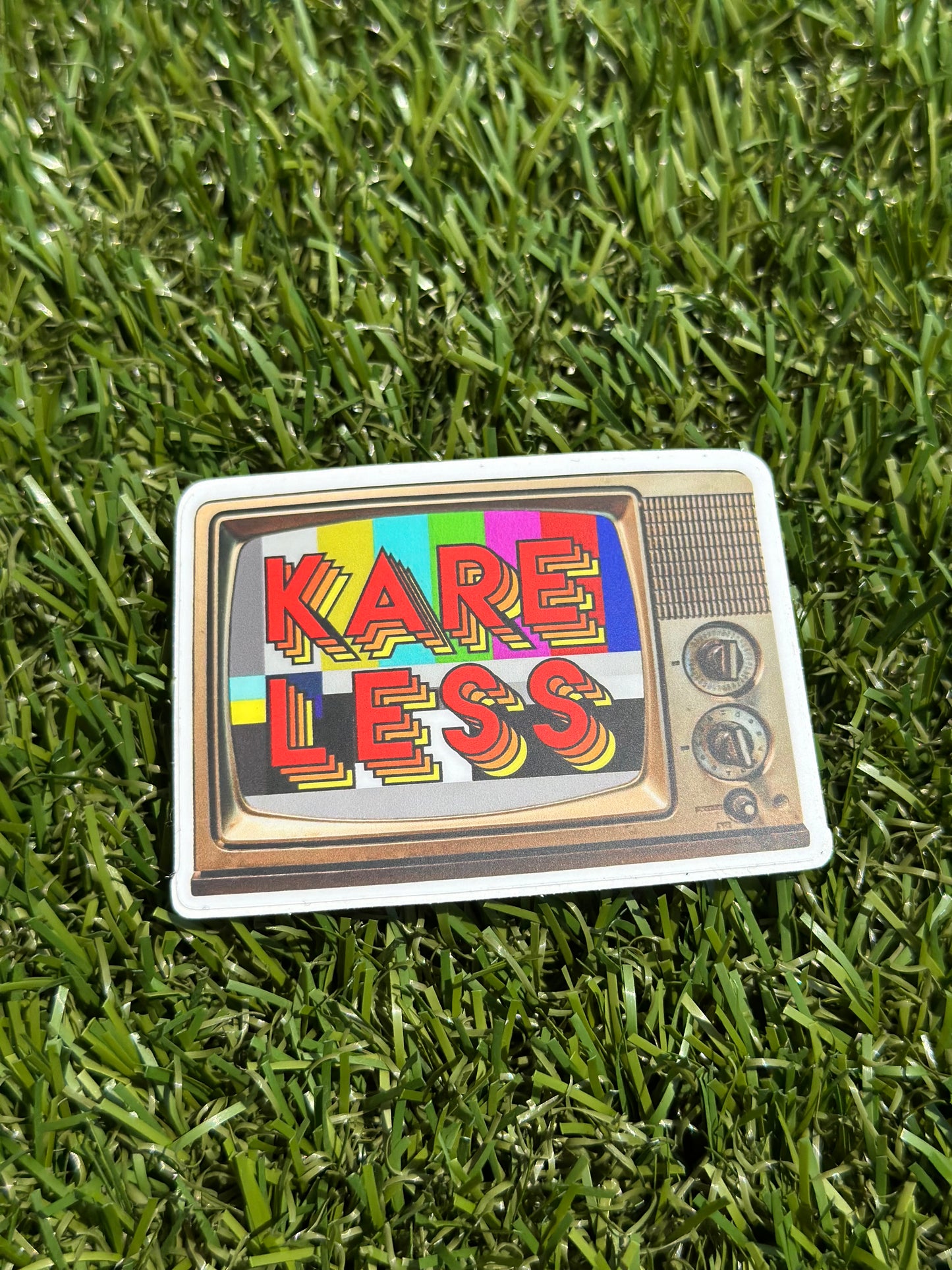 Kareless TV End of Night Sticker