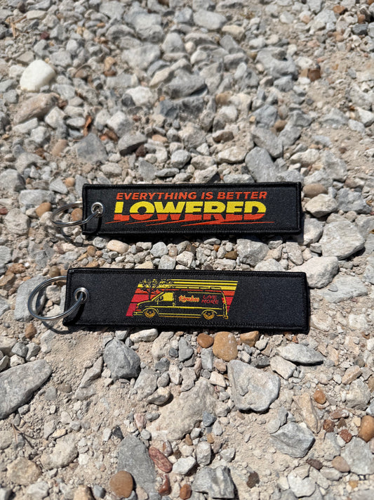 Everything is Better Lowered Key Tag
