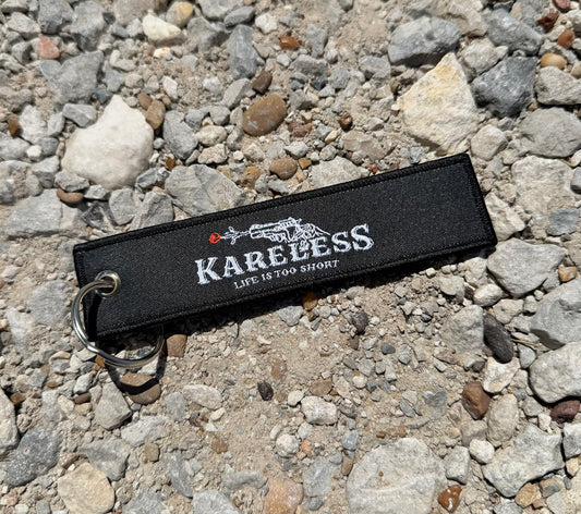 'Life is Too Short' Key Tag
