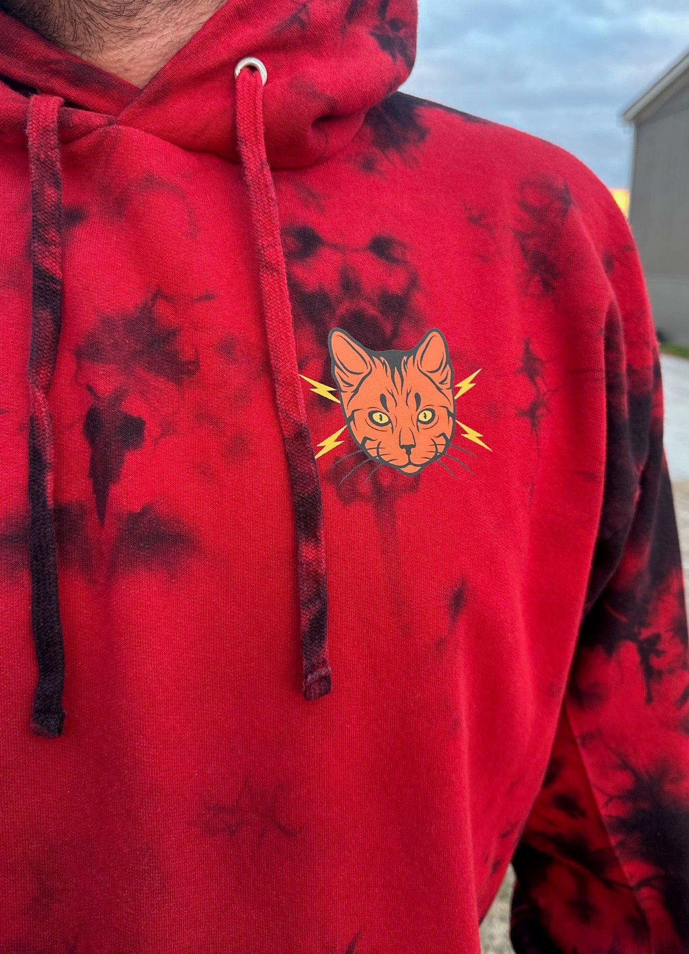 Kareless Racing Cat Hoodie - LIMITED EDITION RED