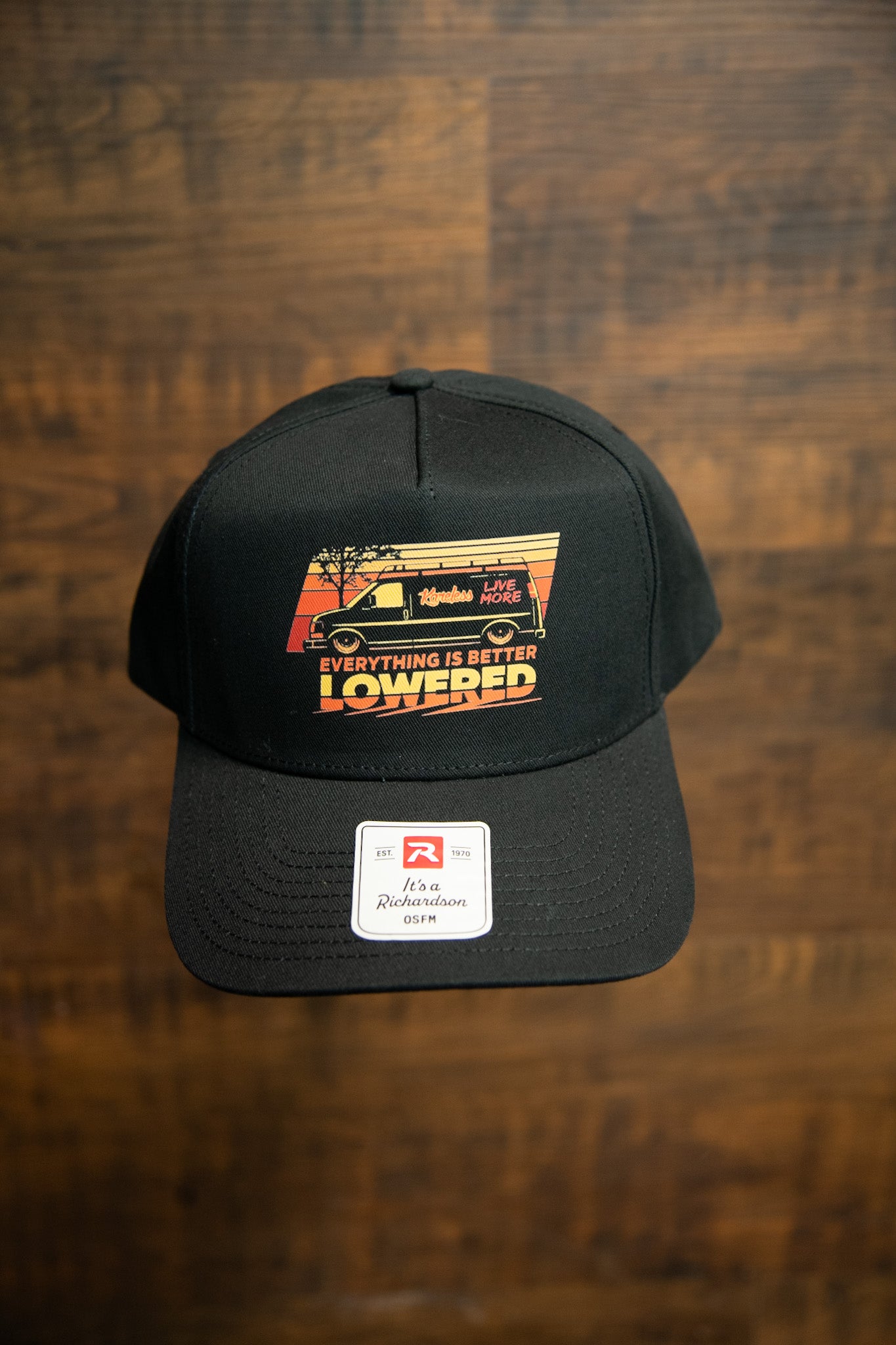 'Everything is Better Lowered' Five-Panel Hat