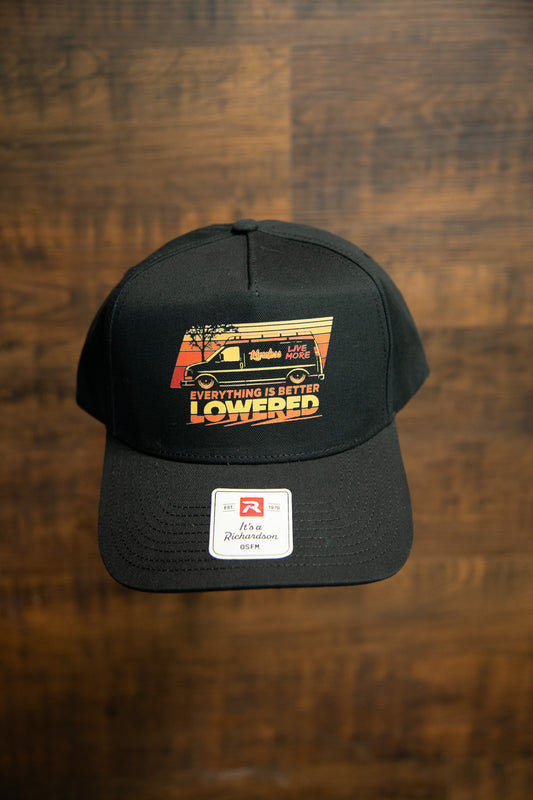 'Everything is Better Lowered' Five-Panel Hat
