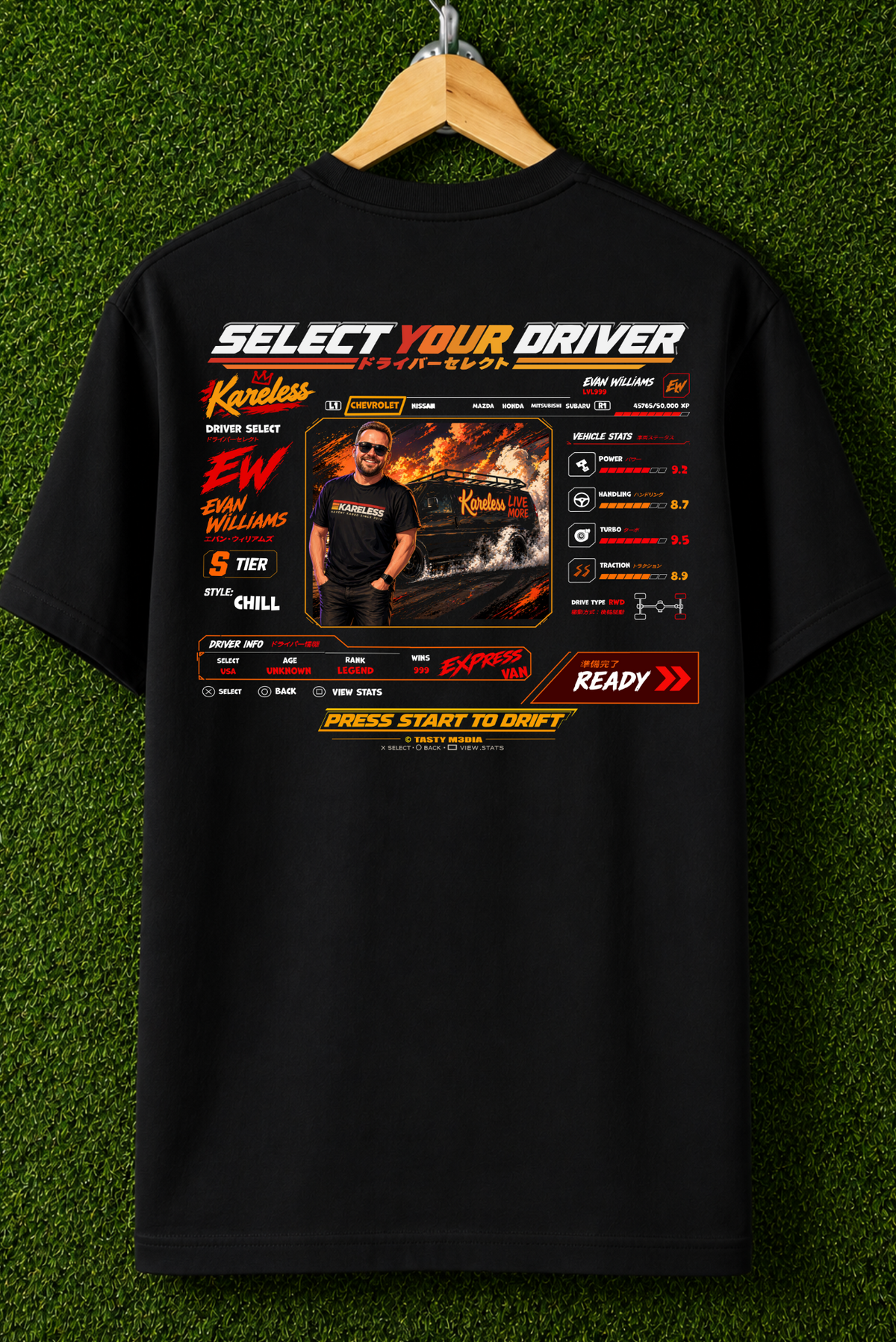 TastyM3dia 'Select Your Driver' Tee
