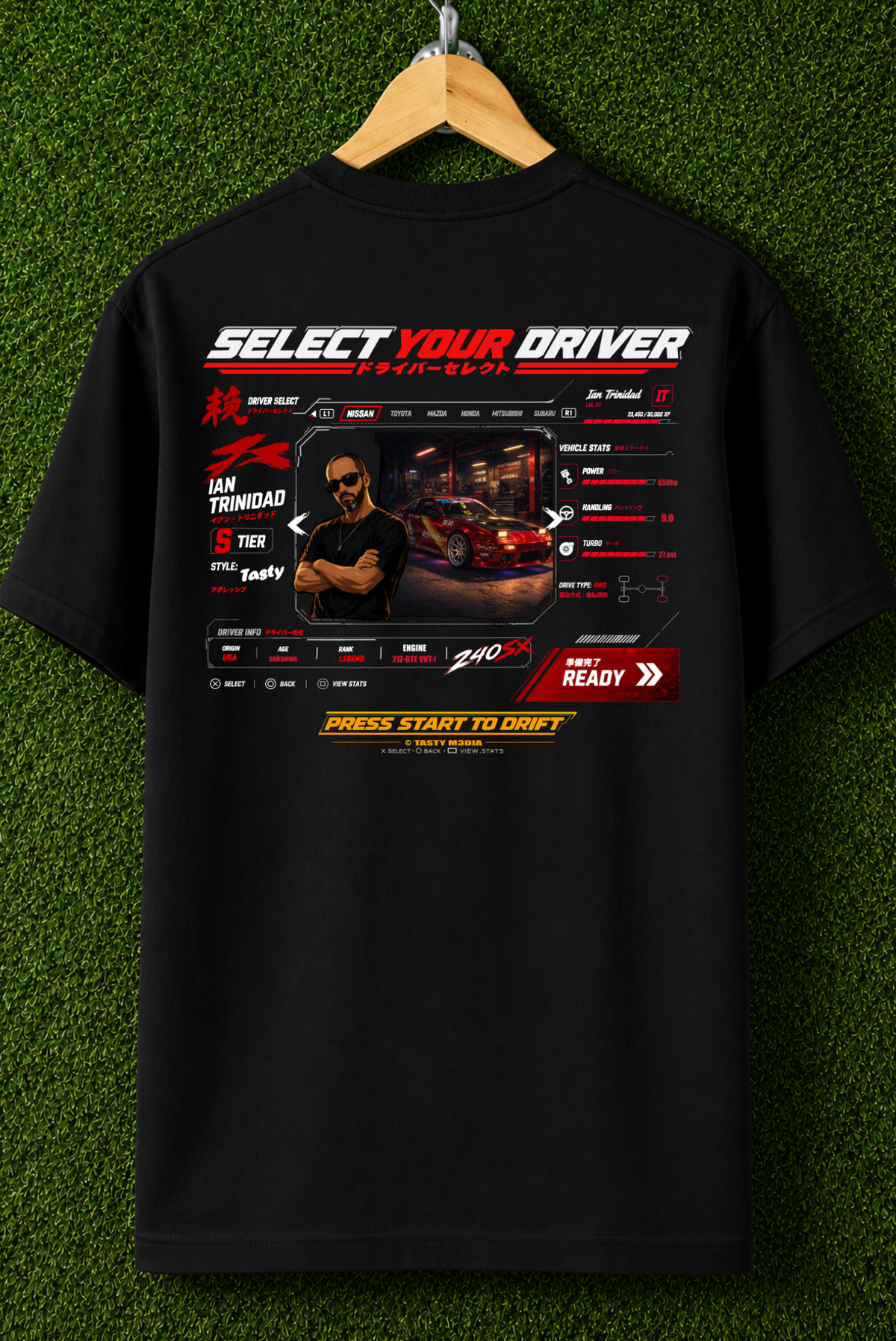 TastyM3dia 'Select Your Driver' Tee