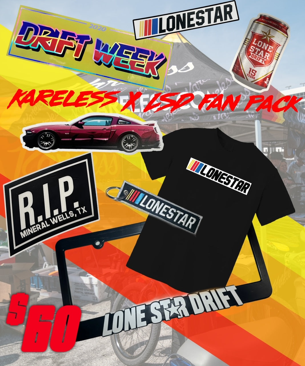 Kareless x LSD Fan Pack