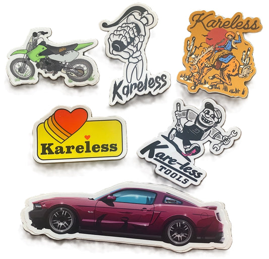 SUMMER CRAZY DIE CUT Sticker Pack