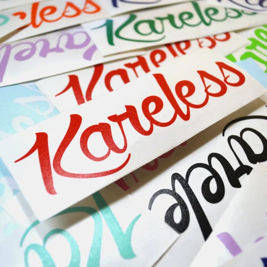 Kareless Logo Vinyl Sticker