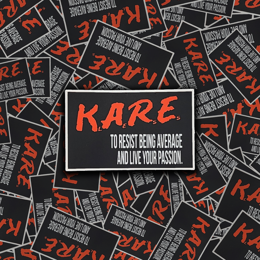 "K.A.R.E." Sticker