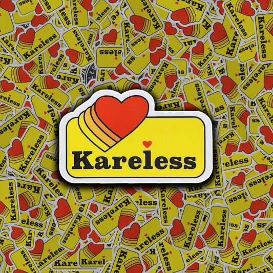 Kareless Loves Sticker