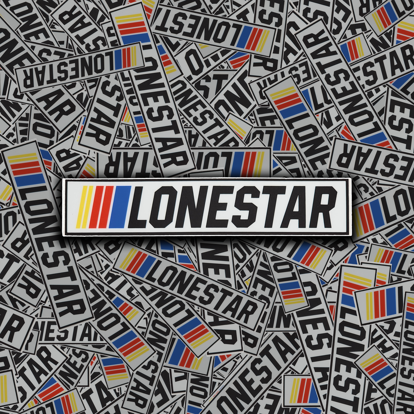 Lonestar NASCAR Sticker