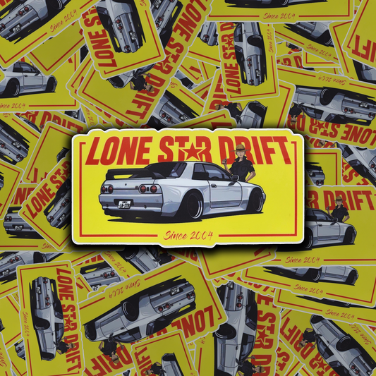 Lone Star Drift GTR Sticker