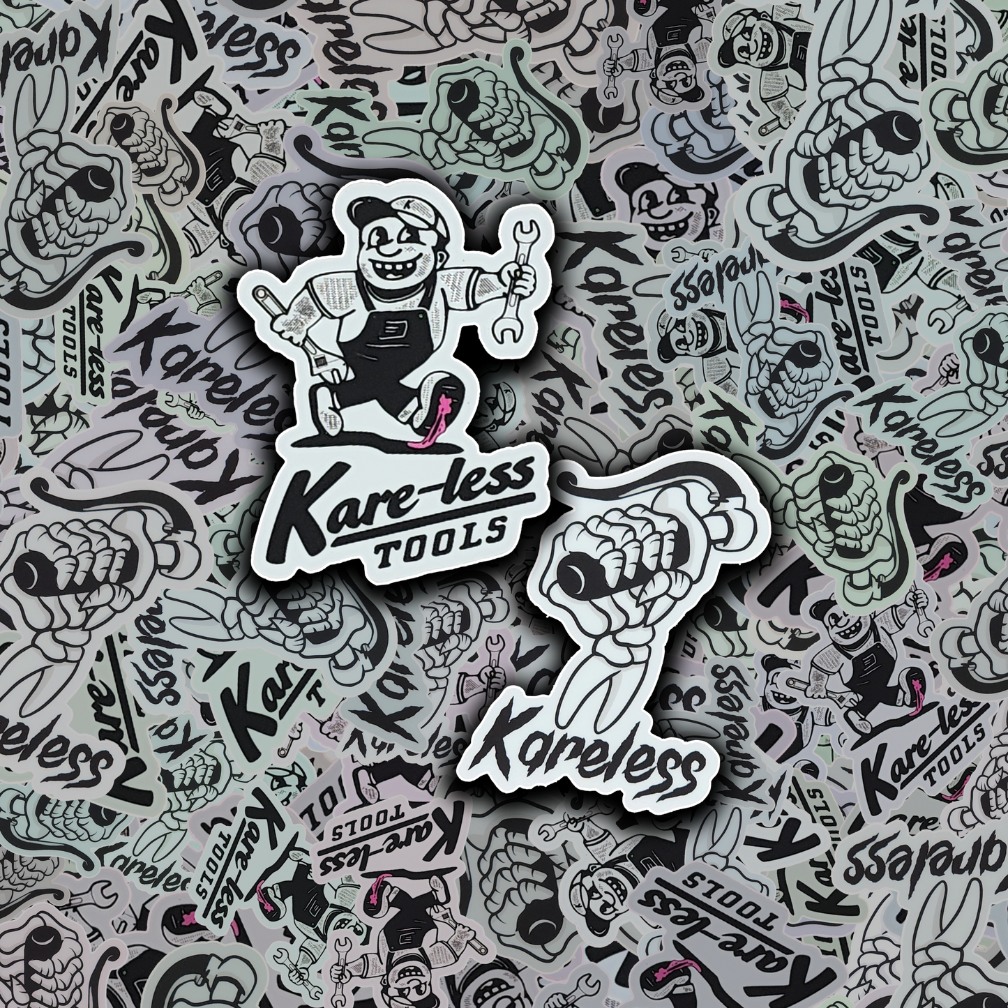 Kareless Tools x Twist Wrist Sticker Pack