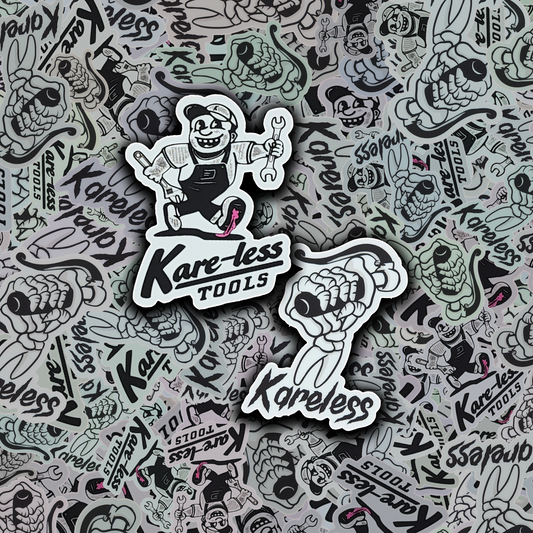 Kareless Tools x Twist Wrist Sticker Pack